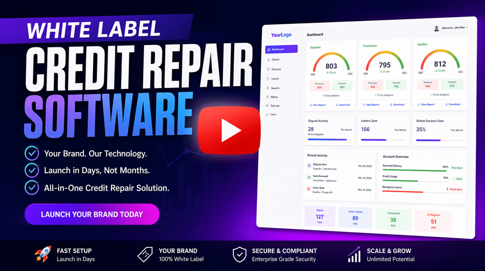 white label credit repair software